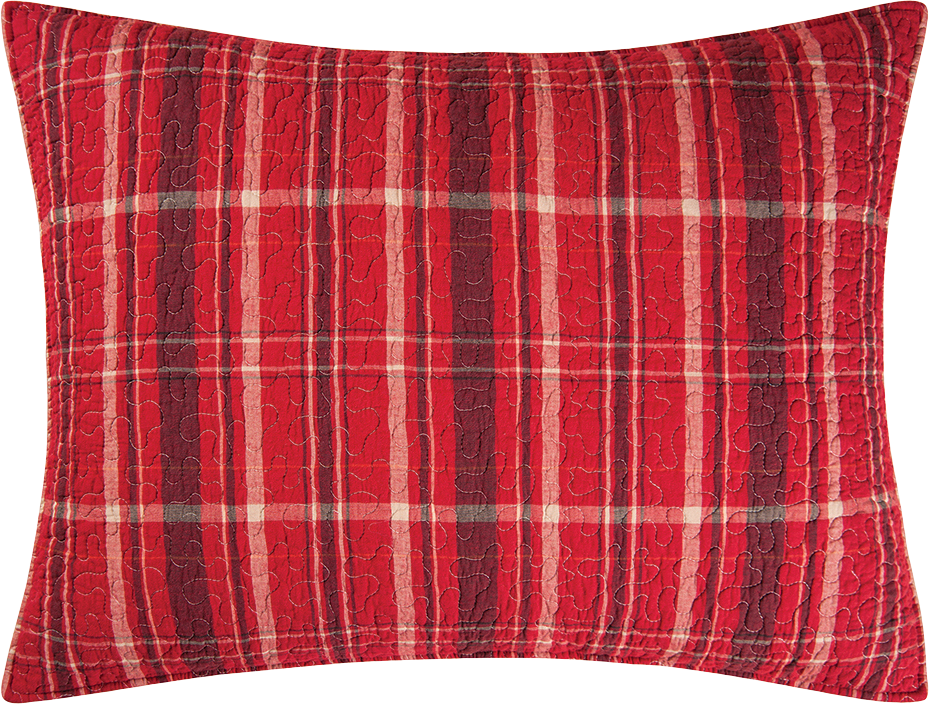 C&F Home Collin Red Standard Sham | Cabela's
